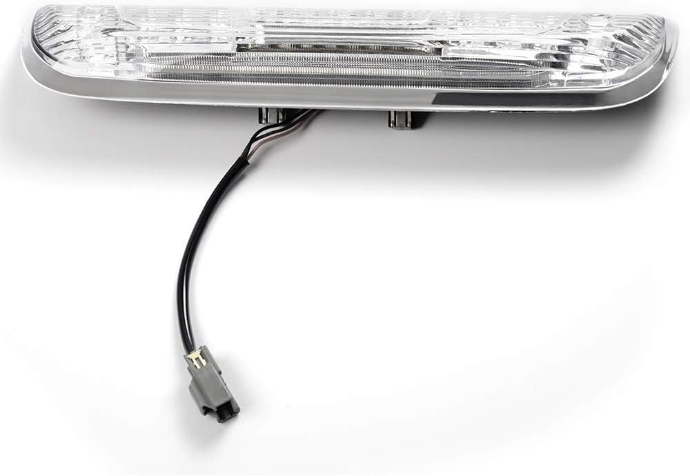 ANDPLAY Rear LED Third Brake Light Compatible with Chevy Silverado 1500 3500 2500HD 3500HD 2014-2018 Fit GMC Sierra 1500 2500HD 2014-2018 Cargo Led Tail Lamps Chrome Housing,Clear lens 23509162
