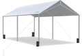 Quictent 10x20 ft Heavy Duty Car Canopy Galvanized Frame Carport Outdoor Party by QUICTENT
