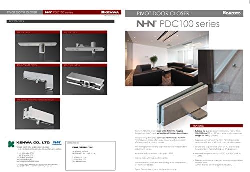 nhn hydraulic self closing pivot door closer (hold, package contents
