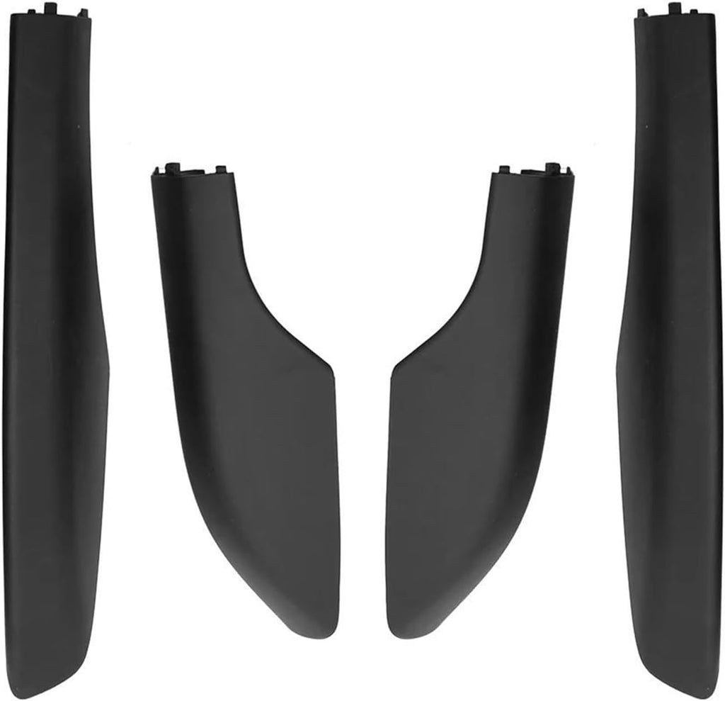 Rooftop Cargo Carrier 4pcs ABS Roof Rack Bar Rail End Protection Cover Shell for Toyota for Fortuner for AN50 for AN60 for Hilux SW4 2004-2015 Roof Racks Boxes