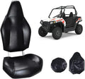 PIT66 Vinyl Seat Covers Set Fit Polaris RZR 570 800 900 & ACE 2012-2018 | Durable Seat Covers Kit Fit Polaris RZR 570 2012-2018/ RZR 800 2008-2014/ RZR 900 2011-2014/ ACE 325 570 2014-2017, Full Set