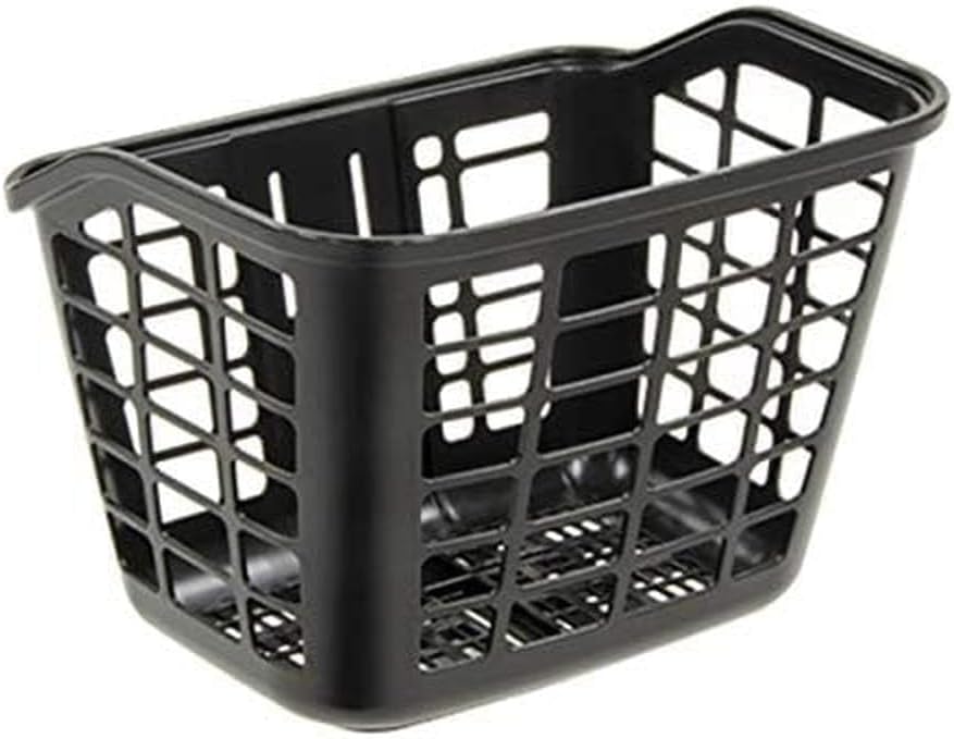Plastic Front Basket FB-067 BK Black