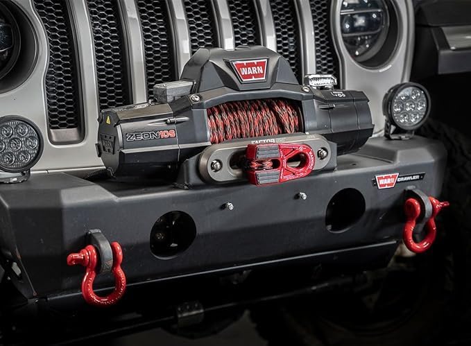 Factor 55 00080-14 Flatlink E (Expert) Replaces Conventional Winch Hook with a Stronger Shackle/D-Ring Mount Maximum Load 16,000 lb Ultimate Failure Greater Than 40,000 lb – OD Green
