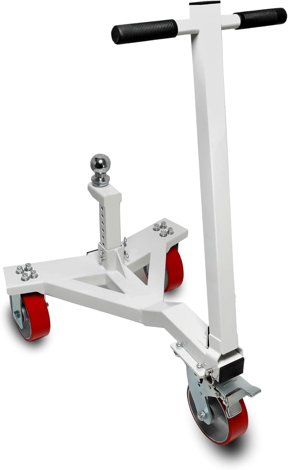 Heavy Duty Trailer Dolly, with 2-5/16 inch Ball | 3500 lb Tongue Weight Trailer Mover Dolly, Angle Adjustable, Suitable for RV Boat Motorcycle Jet Ski
