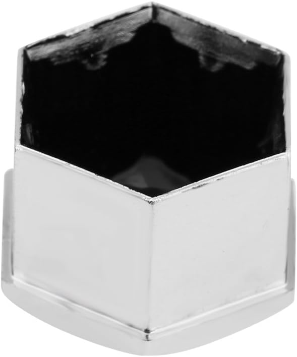 Lug Nut Cover, Universal Wheel Caps, 20Pcs Silver Plastic Hub Covers, Protects Nut from Dirt, Fits 17Mm Lug Nuts