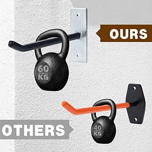 sinoer 10 inch wall mount steel tire hooks,4, close-up detail