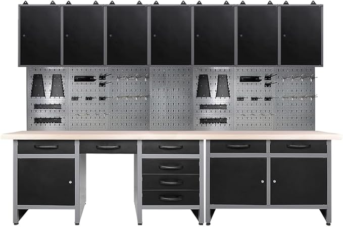 JZD Metal Storage Cabinet Organizer Set System, by JZD