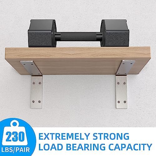 yumore countertop support bracket, heavy duty 5mm l, side view