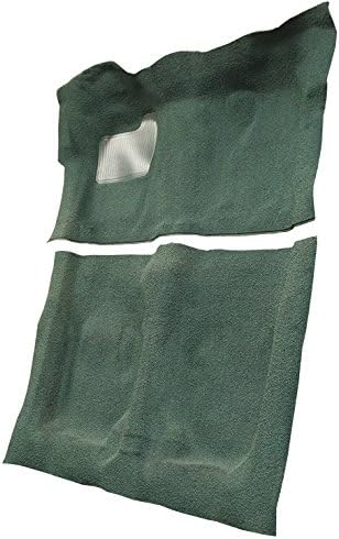 Replacement Auto Carpet Floor Liner - Molded Loop - fits 1973-1973 Chevrolet Monte Carlo 2 Door Automatic (Black)