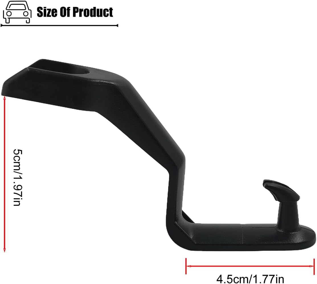 Outer Front Floor Carpet Hook Compatible with Toyota ‎FJ Cruiser | Fit for Toyota ‎FJ Cruiser 2007 2008 2009 2010 Year, for 58521-35061 Floor Mat Clips