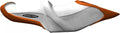 Hydro-Turf Seat Cover for Sea-Doo GTR 215 (12-16) / GTI SE 130, GTI SE 155, GTI LTD 155 (11-19) / GTR 230 (17-19) Colorway (White/Orange)