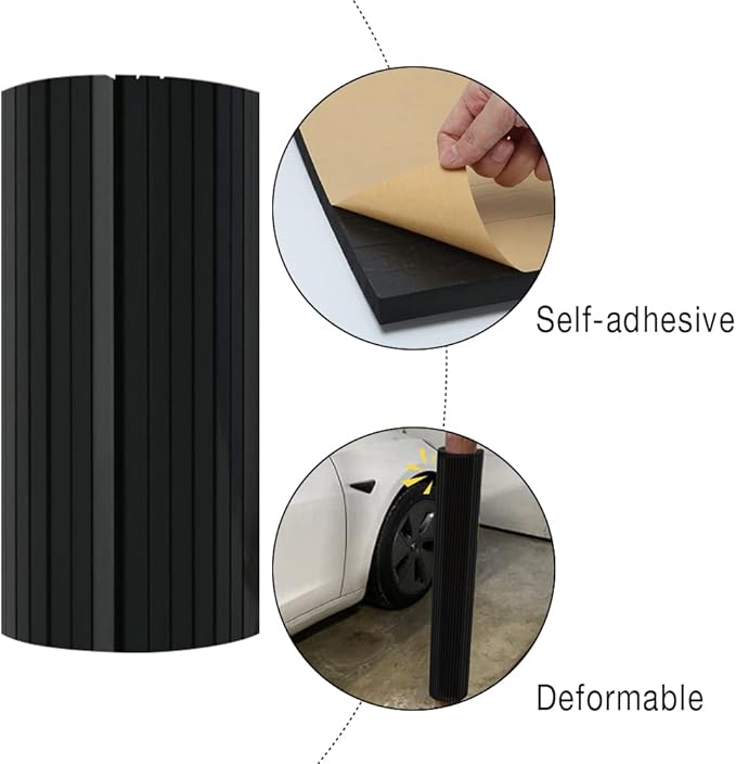 GUEQUITLEX Garage Wall Guards Foam Car Door Protector Wall Bumper Guard - Image 3
