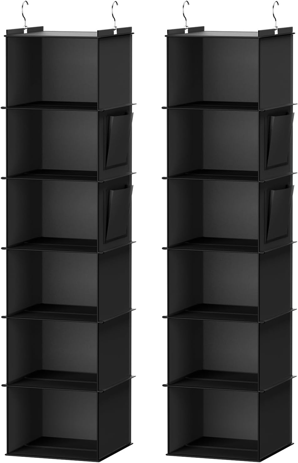 youdenova hanging closet organizer and storage, 6-shelf, 2, main product view