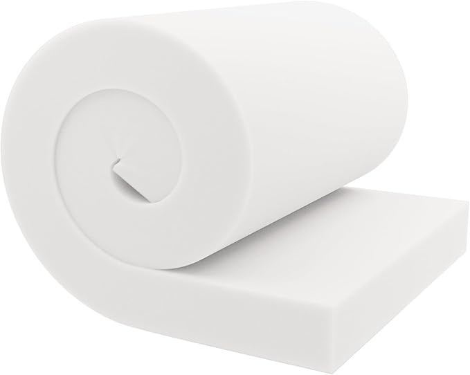 GoTo Foam 4" Height x 24" Width x 72" Length 36ILD Upholstery Cushion Made in by GoToFoam