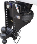 Shocker HD Max Black Super Drop Air Hitch Fits 2-1/2" Hitch & Has Black Combo 2" & 2-5/16" Balls - 20,000 lbs