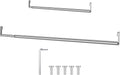 threehoney expandable closet hanger rod for wire shelf, main product view