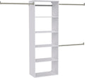 closetmaid suitesymphony hanging closet kit includes (1) tower, main product view