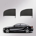 4 Pcs Full Set Car Window Screens for Sedan, Front & Rear Window Sun Shade Mesh Covers, UV Protection & Anti-Mosquito Car Side Window Net, Ventilated Breathable Design