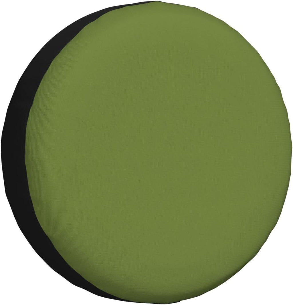 Green Print Universal Spare Tire Cover for RV, Jeep | Wheel Protector Fits Rv, Trailer, Jeep, Shield Tires From Sun, Dirt And Rain For Outdoor Storage