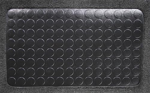 Replacement Auto Carpet Floor Liner - Molded Cutpile - fits 2003-2009 Dodge Ram 3500 4 Door Quad Cab (Dark Slate)