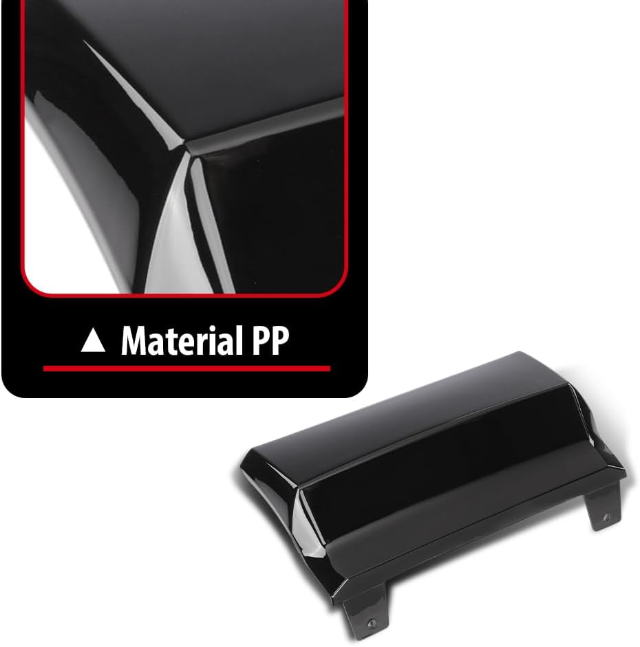Rear Bumper Trailer Hitch Cover Compatible with Chevy Suburban/Tahoe 2015-2020 84025053, 23139222, 23139230 Black