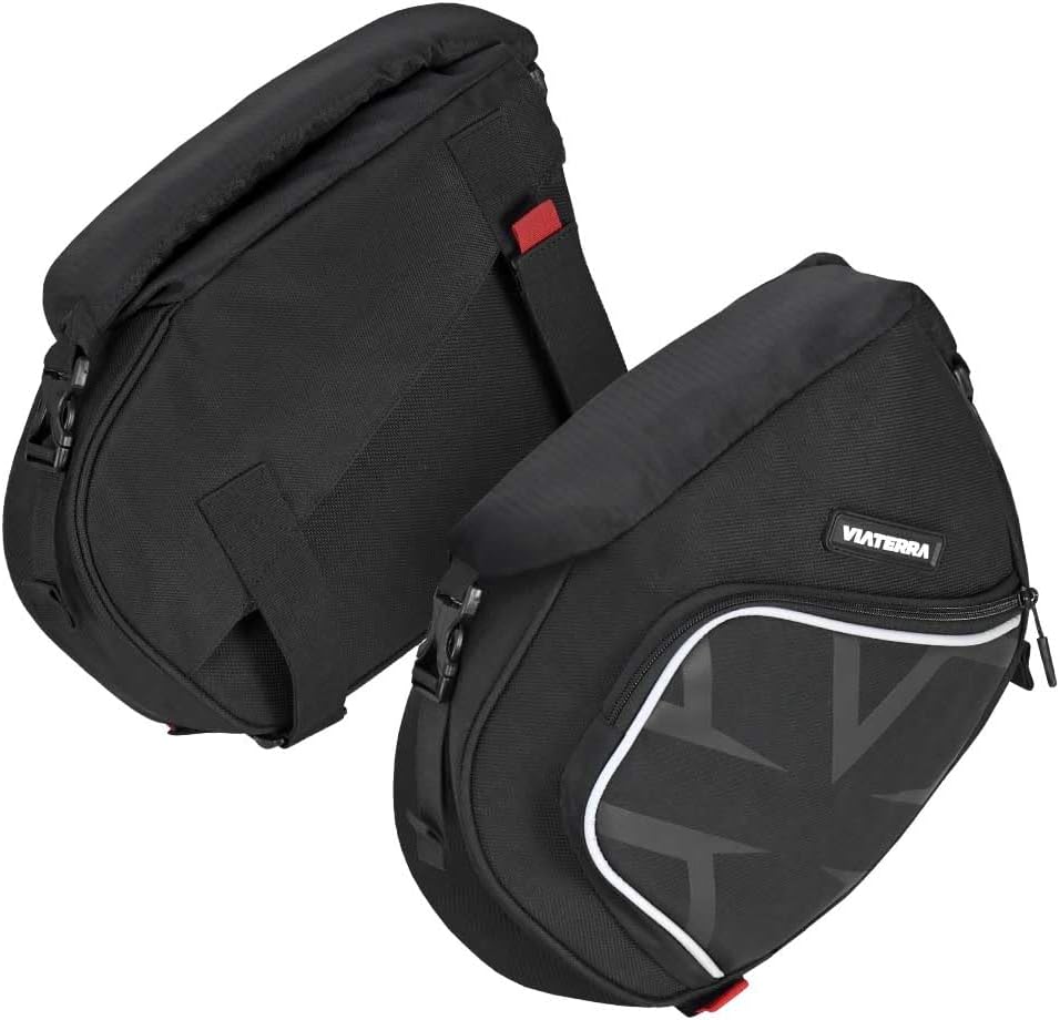 ViaTerra 100% WaterProof Front Frame motorcycle bags (set of 2) I Royal Enfield Himalayan 450 Accessories I Suitable for Touring & trail rides