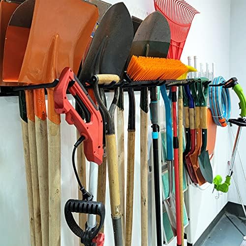 torack tool storage rack heavy duty garage wall, front angle view