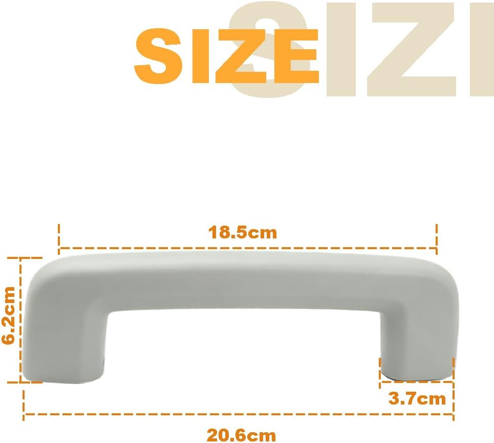DSkoiph 7S7Z-5831406-AA Replacement Front Roof Handle Pull Grab Handle Compatible with 2013-2019 Ford Escape 2012-2019 Fcous 2012-2018 Interior Grab