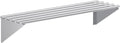 AmGood 14 in. x 48 in. NSF Stainless Steel Tubular Wall Shelf | Heavy-Duty