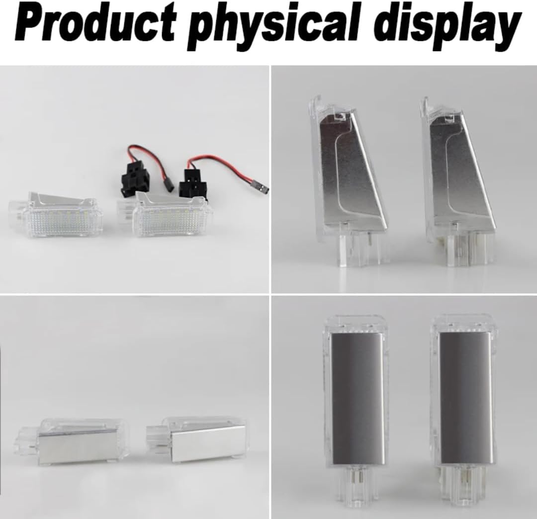 Car Trunk Light for Audi Q5 8R 2009-2012 TT 8N/8J Coupe/Roadster 2000-2012, 1pc/2pcs Luggage Trunk Lights Luggage Compartment Lamp