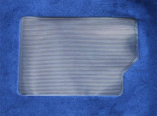 Complete Carpet Flooring Molded Cutpile fits 1987-1996 Ford F-250 Regular Cab 4WD 4 Speed Manual Gas or Diesel (Ebony)