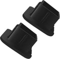 2 Pack Trailer Hitch Cover 2 Inch Black Rubber Tow Receiver Tube Plug Cap Fits for 2" x 2" Square Receiver Tube Insert Fits for Class 3 4 5 to-yota F-ord GMC Che-vy Je-ep Le-xus Mer-cedes