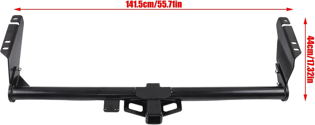 Class 3 Rear Bumper Trailer Hitch 2" Towing Receiver Replacement for Sienna 2004-2020