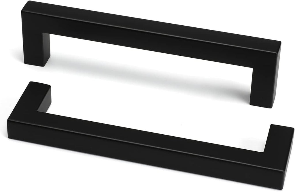 goldenwarm 200 Pack 5 Inch Black Cabinet Handles