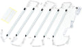 Led Light Strips Kit, 12’’ Linkable Light Bars + Rocker Switch + UL Power