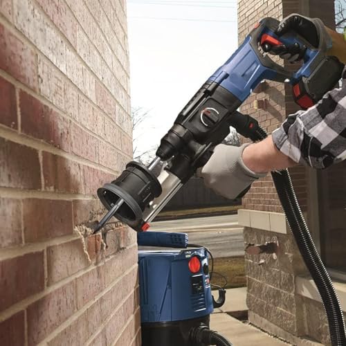 sds-max shank rotary hammer chisel set on a desk or shelf