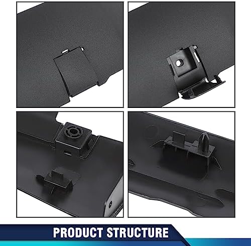 PIT66 Right Door Side Skirt Molding Rocker Lower Cover Trim Compatible With Tesla Model 3 2017-2022 1089829-00-D, 1089831-00-D