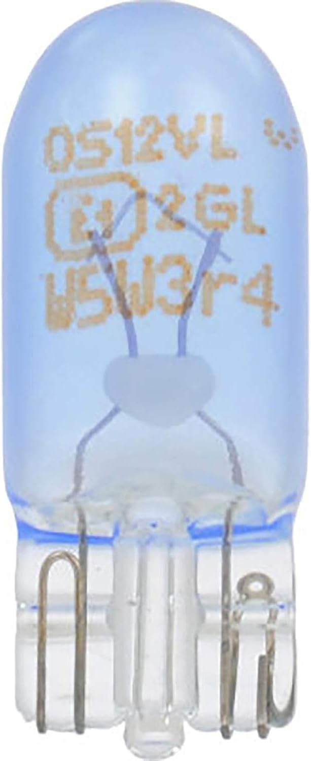 SYLVANIA - 2825 SilverStar Mini Bulb - Brighter and Whiter Light, Ideal for Interior Lighting - Map, Cargo and License Plate (Contains 1 Bulb)
