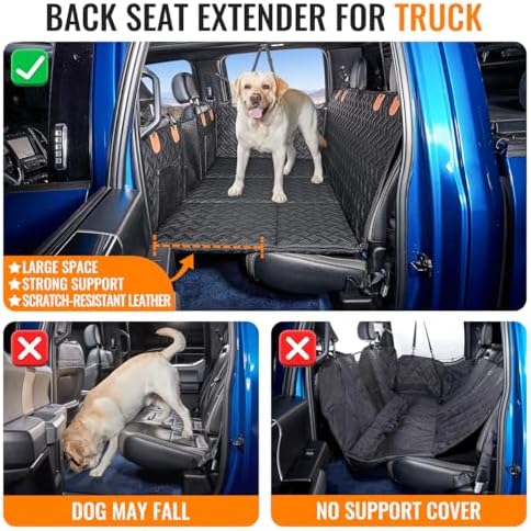 maxfut dog car seat cover for back seat,seat showing dimensions