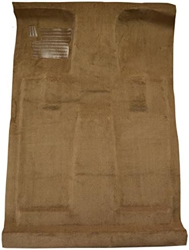 Replacement Auto Carpet Floor Liner - Molded Cutpile - fits 2004-2008 Ford F-150 Crew Cab Super Crew 4 Door (Dark Gray)