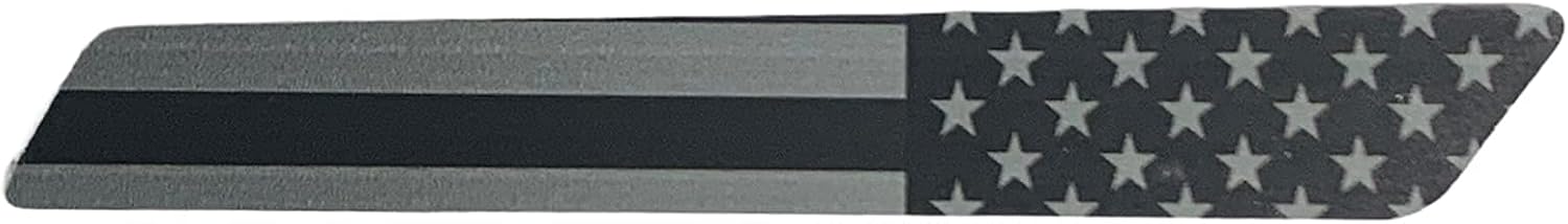 Kustom Cycle Parts Premium Aftermarket Black and Grey American Flag Saddlebag Inserts Sold in Pairs. Fits Harley Davidson Touring Models. Street & Road Glides. Made in USA. (2014 and Newer)