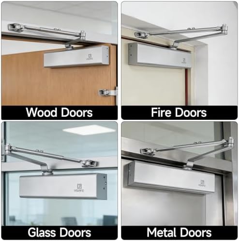 grade1 commercial door closer, super heavy duty hydraulic on a desk or shelf