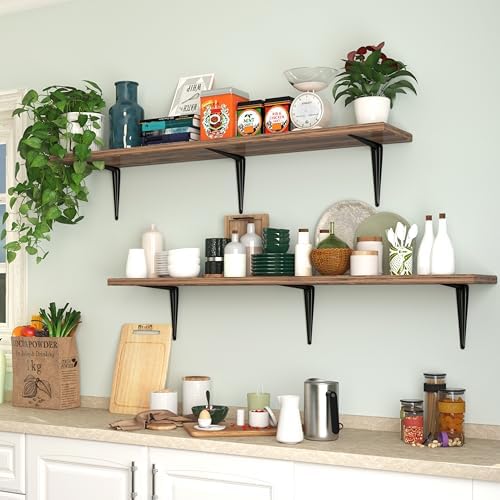 shelf brackets 12 inch, black metal brackets for shown in use