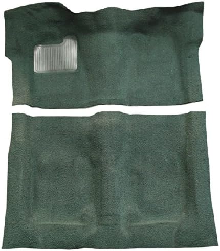 Replacement Auto Carpet Floor Liner - Molded Loop - fits 1973-1973 Chevrolet Monte Carlo 2 Door Automatic (Black)