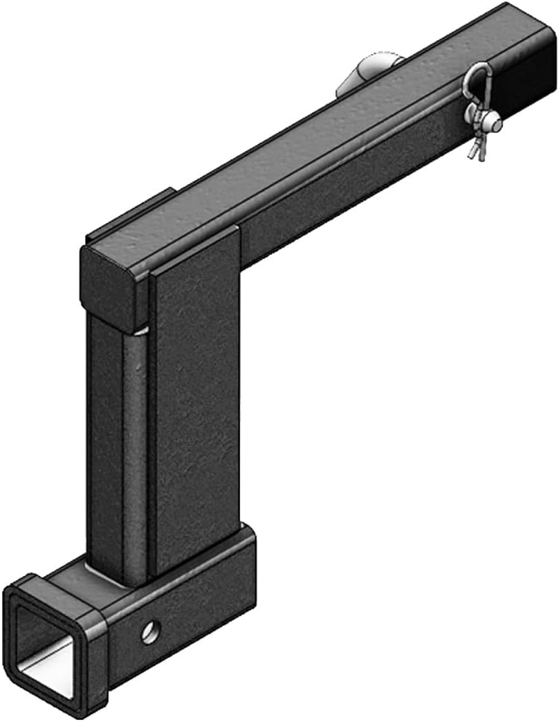 Blue Ox BX88132 Hi Low 10" Drop Receiver , Black