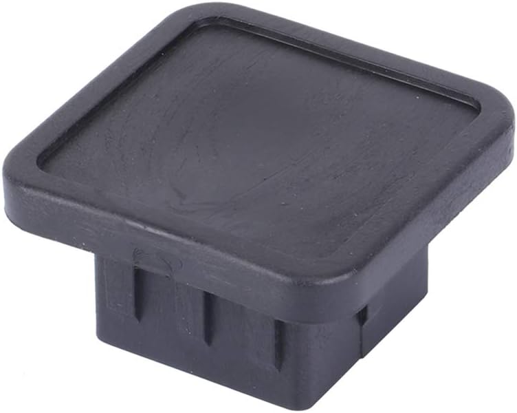 2" Heavy Duty Trailer Hitch Tube Cover Plug Cap Rubber for 2 inch Receivers Class 3 4 5 Ford GMC Toyota Jeep Dodge Nissan Audi BMW Porsche Polaris ATV UTV-KIWI MASTER