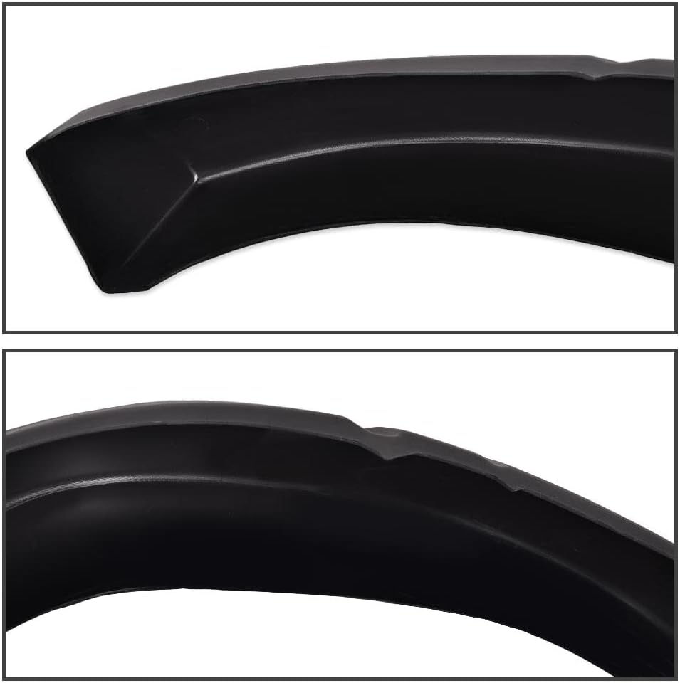 Factory Style Textured Fender Flares 4PCS Compatible with 1994-2001 Dodge Ram 1500 2500 3500, Fits 6.5ft & 8ft Fleetside Beds Only