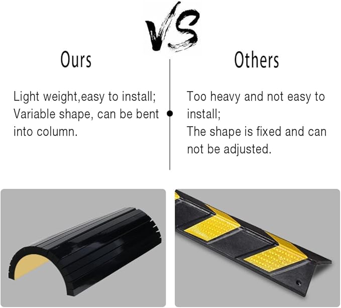 GUEQUITLEX Garage Wall Guards Foam Car Door Protector Wall Bumper Guard - Image 5