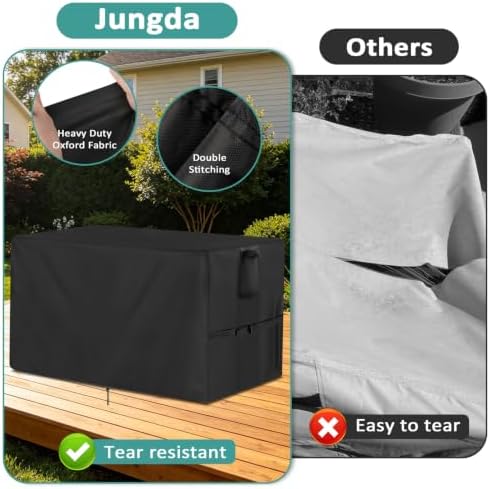 outdoor storage box cover for keter xxl 230, close-up detail
