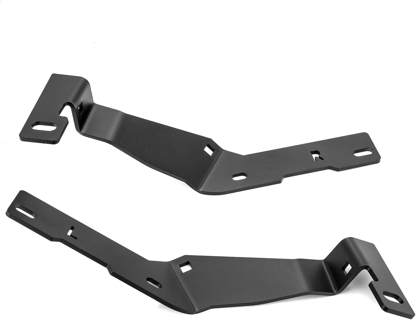 WeiSen Hood Hinge Ditch Light Brackets Fit for Ram 2500 3500 2019-2026 | No Drill,Heavy Duty Steel,Rustproof,Rigid,Sturdy,Hood Mount Light Brackets,Hood Light Mount,Pod Light Mounts